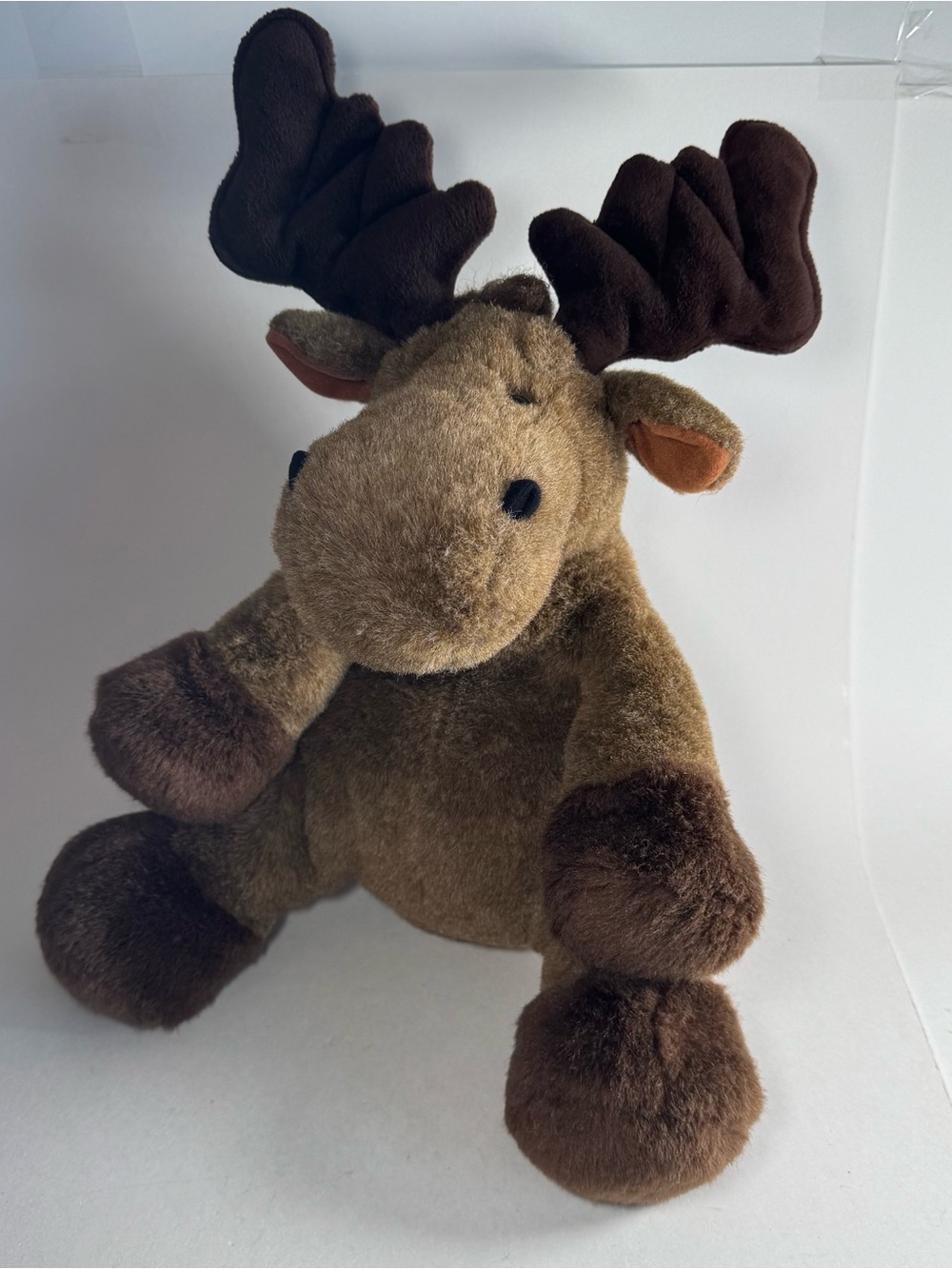 Ganz Heritage Collection Plush Montana Moose H4376 Vintage Brown 12" 2001